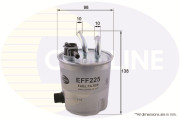 EFF225 Palivový filter COMLINE