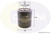 EOF047 Olejový filter COMLINE