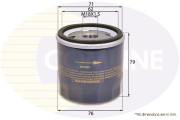 EOF060 Olejový filter COMLINE