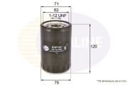 EOF122 Olejový filter COMLINE