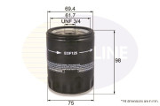 EOF125 Olejový filter COMLINE