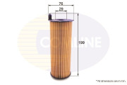 EOF182 Olejový filter COMLINE