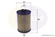 EOF184 Olejový filter COMLINE