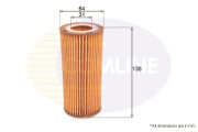 EOF215 Olejový filter COMLINE