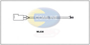 WL038 Výstrażný kontakt opotrebenia brzdového oblożenia COMLINE
