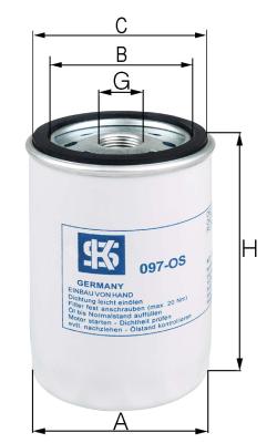 50013151 Olejový filter KOLBENSCHMIDT