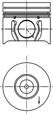 40173600 Piest KOLBENSCHMIDT