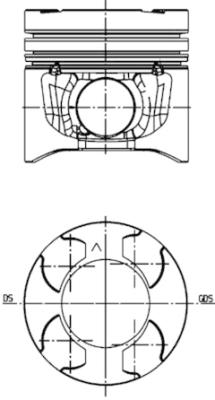 40272600 Piest KOLBENSCHMIDT