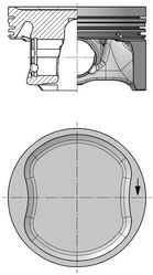 40571600 Piest KOLBENSCHMIDT