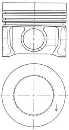 41095600 Piest KOLBENSCHMIDT