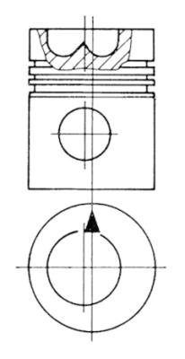 93474700 Piest KOLBENSCHMIDT