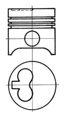 93520620 Piest KOLBENSCHMIDT