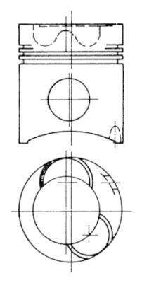 93932700 Piest KOLBENSCHMIDT