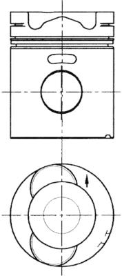 94332600 Piest KOLBENSCHMIDT