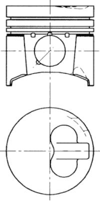 94743600 Piest KOLBENSCHMIDT