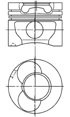 94823710 Piest KOLBENSCHMIDT