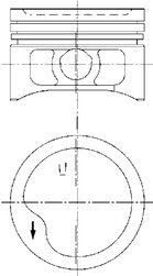 97360620 Piest KOLBENSCHMIDT