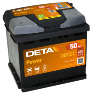 DB501 żtartovacia batéria Power DETA