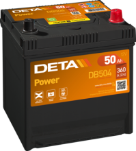 DB504 żtartovacia batéria Power DETA
