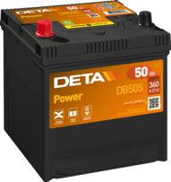 DB505 żtartovacia batéria Power DETA