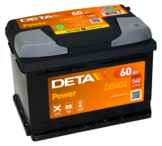 DB602 żtartovacia batéria Power DETA
