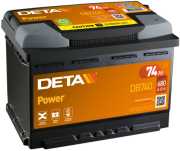 DB740 żtartovacia batéria Power DETA