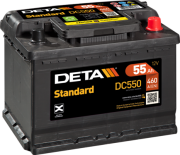 DC550 żtartovacia batéria Standard DETA