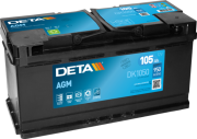 DK1050 żtartovacia batéria DETA AGM DETA