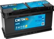 DK1060 żtartovacia batéria DETA AGM DETA