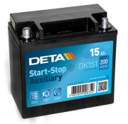 DK151 żtartovacia batéria DETA Start-Stop Auxiliary DETA