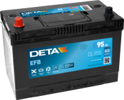 DL955 żtartovacia batéria DETA EFB DETA