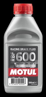 100948 MOTUL brzdová kapalina Racing Brake Fluid F.L. 600 500 ml 100948 MOTUL