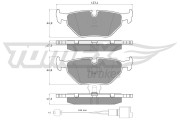 TX 10-701 Sada brzdových platničiek kotúčovej brzdy TOMEX Brakes