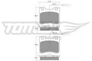 TX 11-97 Sada brzdových platničiek kotúčovej brzdy TOMEX Brakes