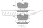 TX 14-34 Sada brzdových platničiek kotúčovej brzdy TOMEX Brakes