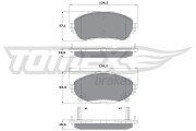 TX 16-99 Sada brzdových platničiek kotúčovej brzdy TOMEX Brakes