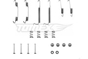 TX 40-04 Sada príslużenstva brzdovej čeľuste TOMEX Brakes