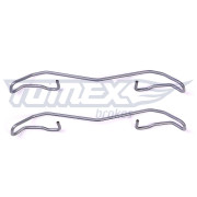 TX 43-41 Sada príslużenstva oblożenia kotúčovej brzdy TOMEX Brakes