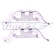 TX 44-24 Sada príslużenstva oblożenia kotúčovej brzdy TOMEX Brakes