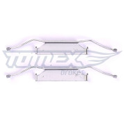 TX 44-73 Sada príslużenstva oblożenia kotúčovej brzdy TOMEX Brakes