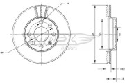 TX 70-08 Brzdový kotúč TOMEX Brakes