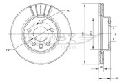 TX 70-78 Brzdový kotúč TOMEX Brakes