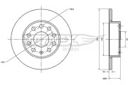 TX 70-79 Brzdový kotúč TOMEX Brakes