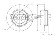 TX 73-82 Brzdový kotúč TOMEX Brakes