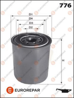 1616168180 Olejový filter EUROREPAR