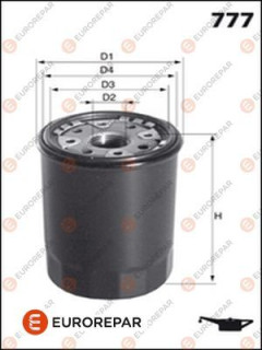 1616173880 Olejový filter EUROREPAR
