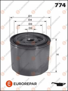 1637768080 Olejový filter EUROREPAR