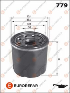 1637766680 Olejový filter EUROREPAR