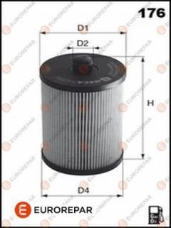 1637767380 Olejový filter EUROREPAR