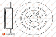1642768080 Brzdový kotúč EUROREPAR